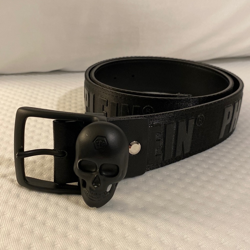 Philip Plein Skull Belt